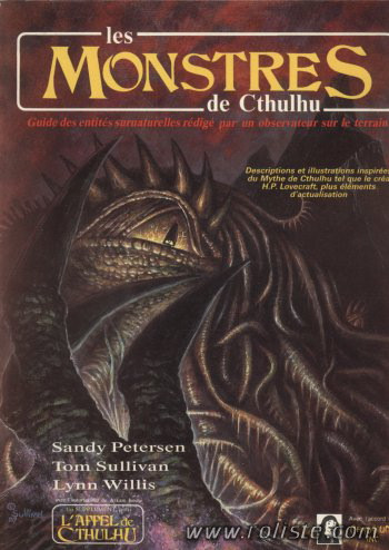 L'Appel de Cthulhu : Les Monstres de Cthulhu : Guide des entités surnaturelles rédigé par un observateur de terrain | Petersen, Sandy. Auteur